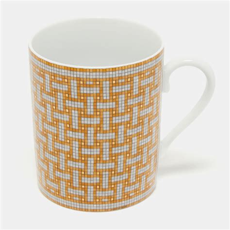 hermes mosaique mug|Hermes tableware catalog.